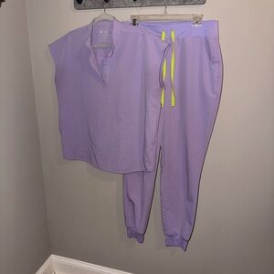 Figs Lavender Dew scrub set